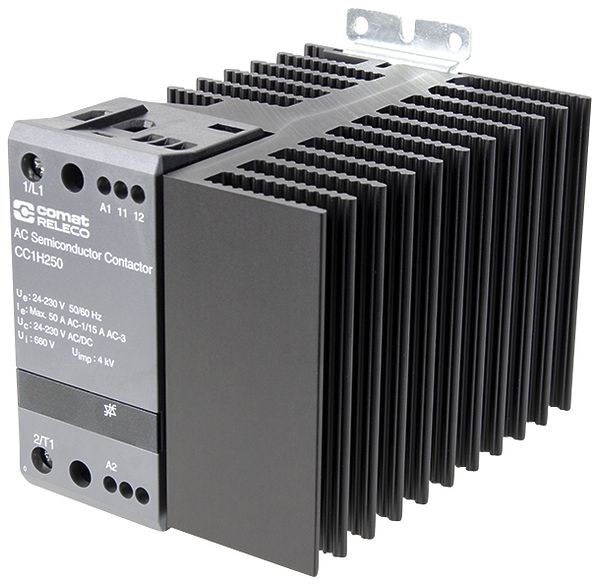 Halbleiterschütz ComatReleco CC1H250, 24…230VUC, max. 50A/24…240VAC