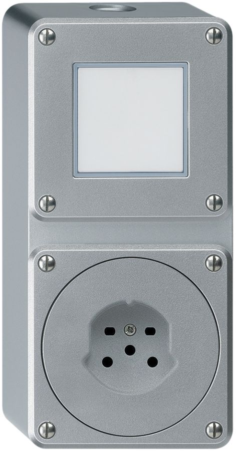 Combi AP 2×1 HA robusto schema 3/tipo 15 con morsetti a innesto alluminio