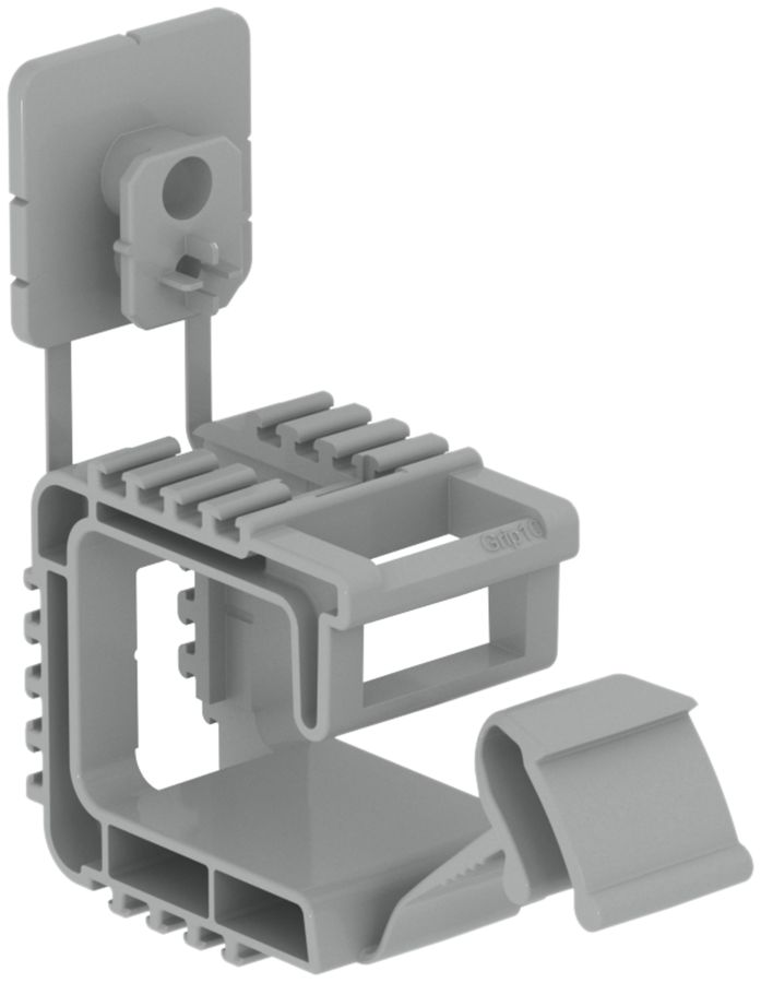 Sammelhalterung Bettermann 10×NYM 3×1.5mm², steingrau