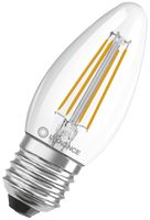 LED-Lampe LEDVANCE CLAS B E27 4W 470lm 2700K Ø35×92mm B10.5 klar