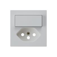 UP-Frontset kallysto für Kombination Dimmer+T13 hellgrau