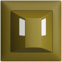 Haube für EDIZIOdue PIRI 180 olive, mit Abdeckrahmen