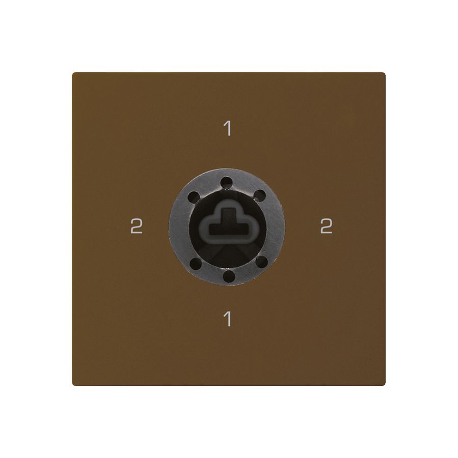 Intérieur interrupteur à clé kallysto 3/1L brun p.serrure de sûreté s.cylindre