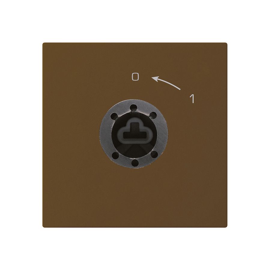 Contact pivotant 0<-1/2L brun kallysto pour serrure sans cylindre