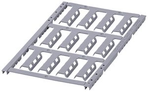 Kabelmarker PX UC-WMTBA (24X5)/PP SR 24×5mm 12 Stück silber