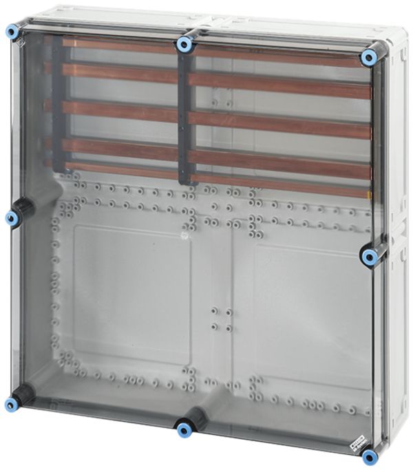 Gehäuse Hensel Mi, 600×600mm, Sammelschiene 400A, 5-polig