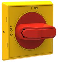 Griff für OT16-40F rot/gelb IP54 abschliessbar 4-Loch-Befestigung