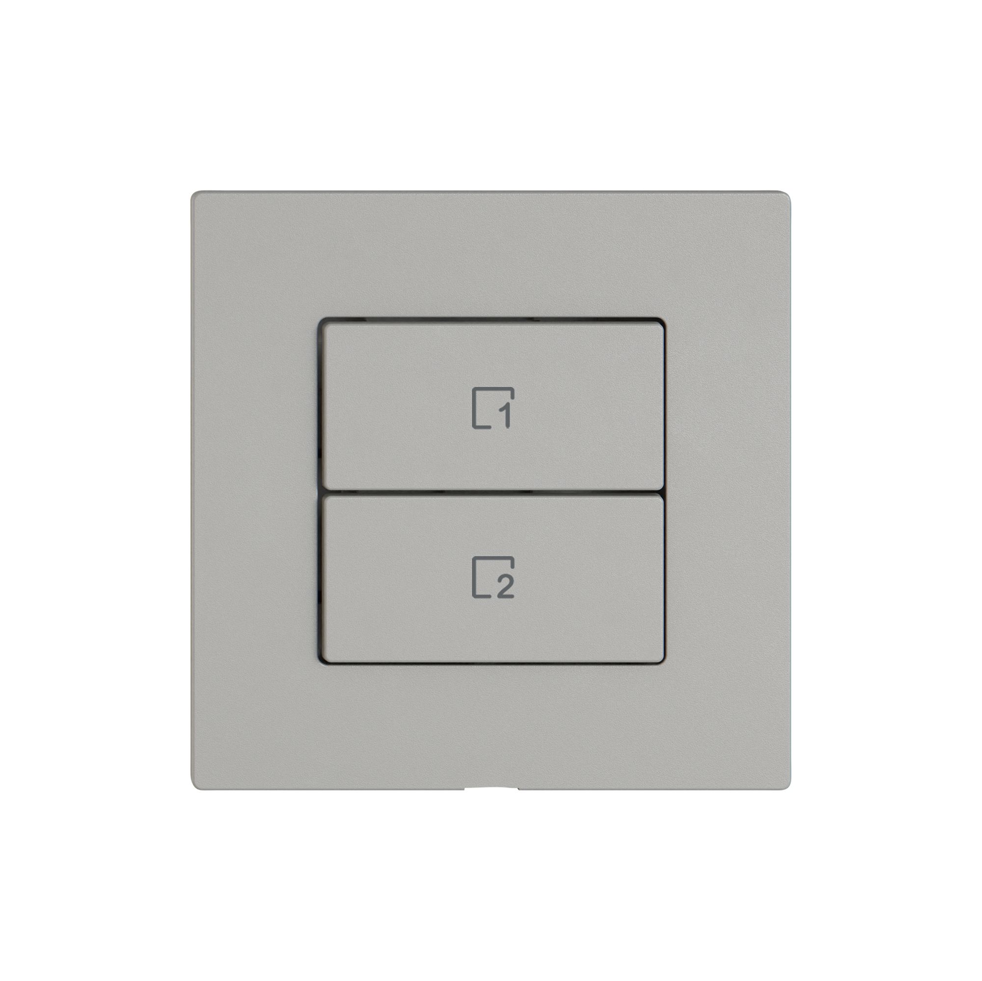 Kit de montage EDIZIO.liv Wiser SNAPFIX® p.pouss.scène 2 scènes vert.2T grc