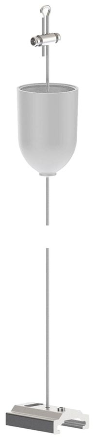 Stababhängung Sylvania OneTrack KIT5 Aluminium/Stahl Ø1.5×1500mm weiss