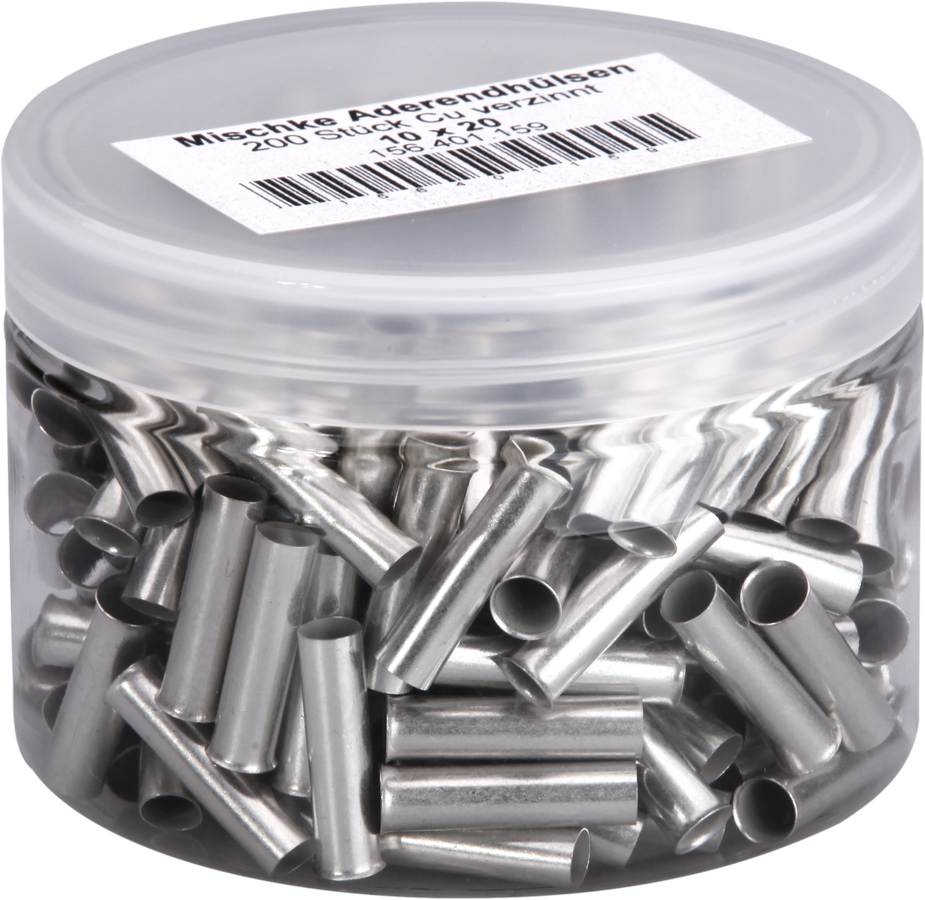 Aderendhülse Mischke E DIN 46228 10mm²/20mm blank Cu-verzinnt