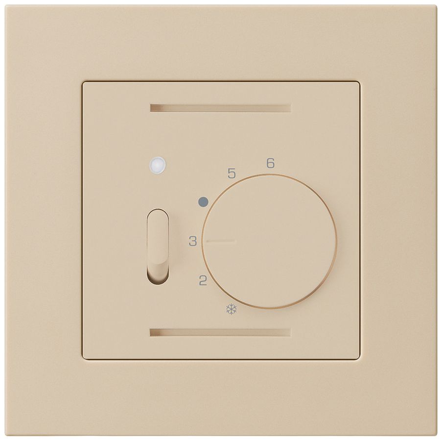 Termostato ambiente INC kallysto.pro beige con interruttore