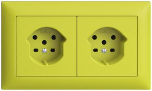 UP-Kombination I-I EDIZIOdue 2×T15 horizontal lemon