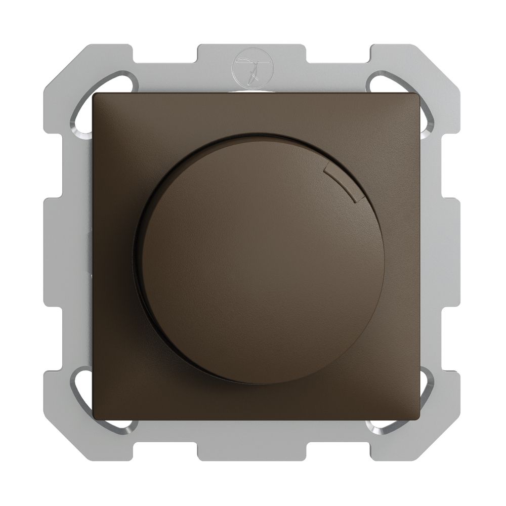 UP-DALI-2-Power-Drehgeber/Dimmer EDIZIOdue FM Tunable White coffee