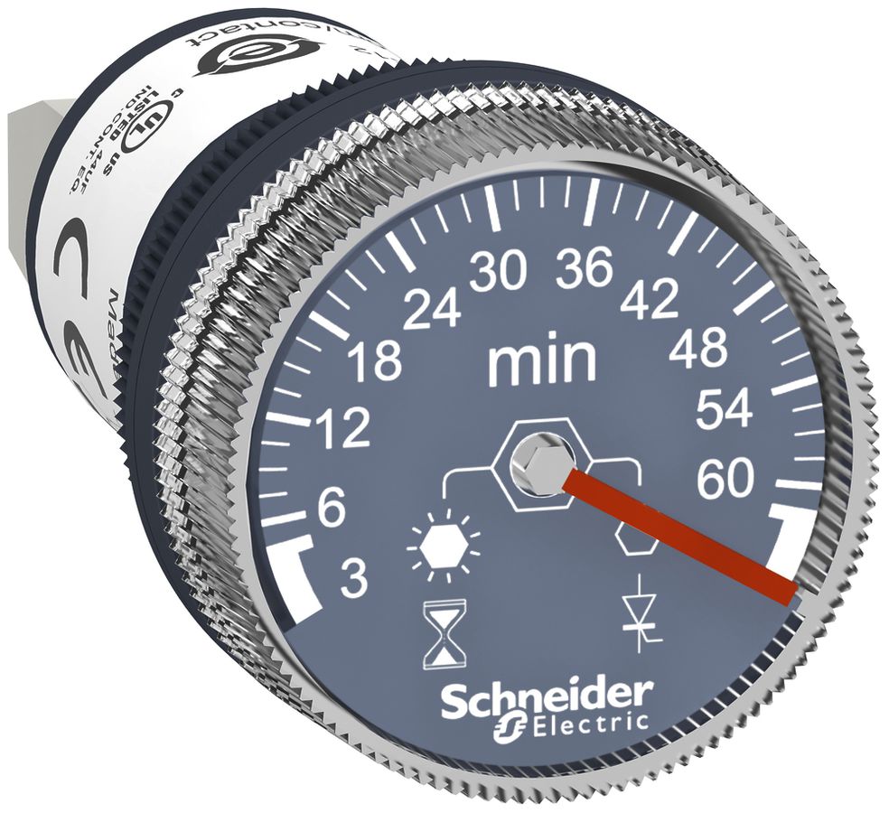 EB-Timer Harmony XB5, 100…240VAC/DC ansprechverzögert 3…60min IP65