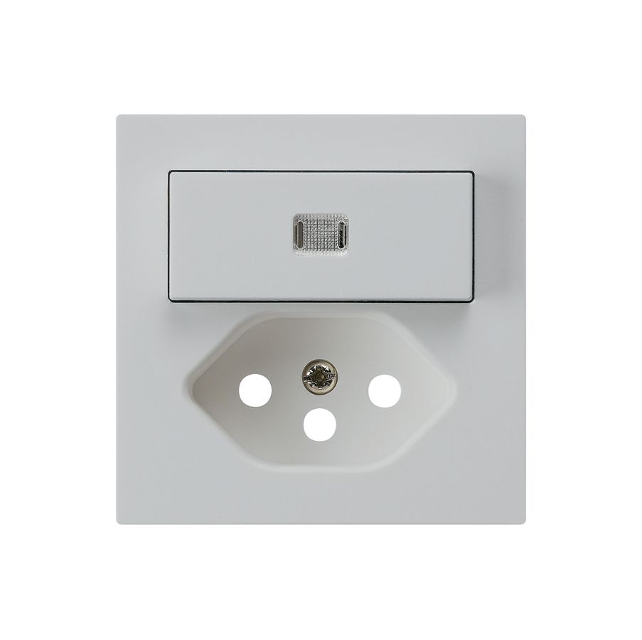 Frontset kallysto 60×60 hellgrau mit Kinderschutz und Linse S3/T13