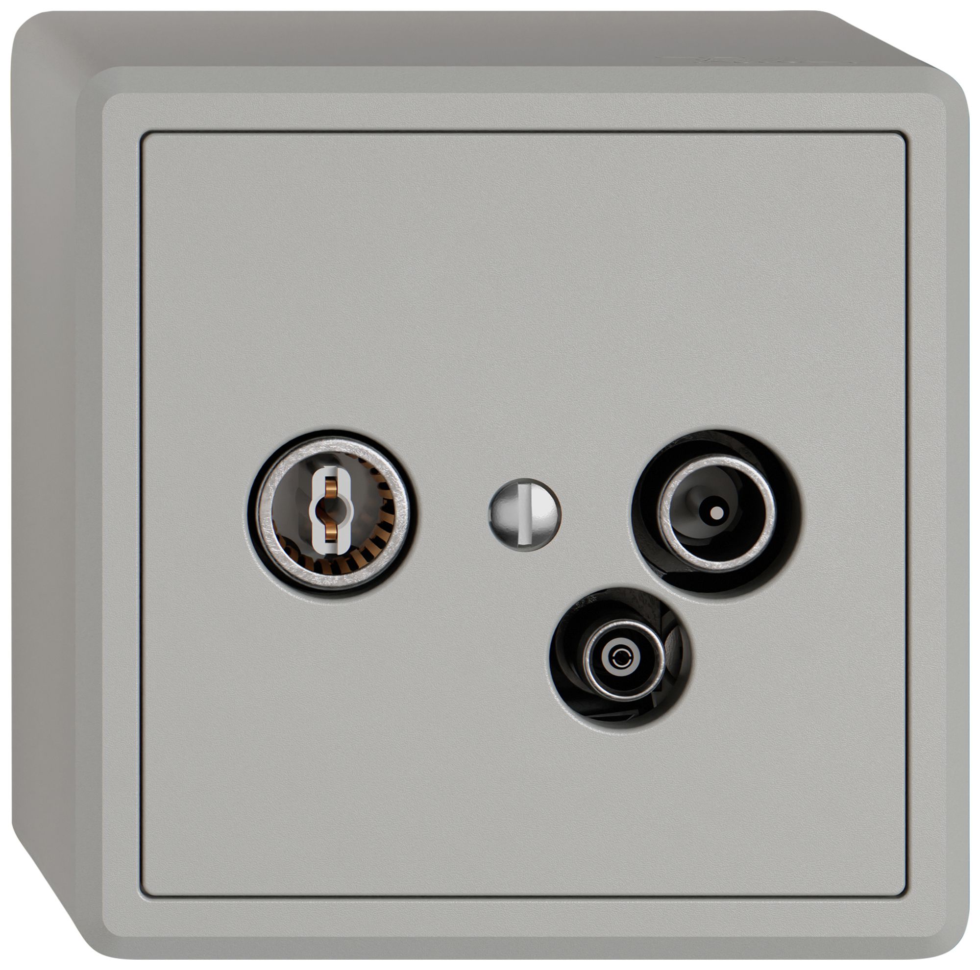 AP-Antennendose TV-R-Daten EDIZIO.liv SNAPFIX® 11dB hgu