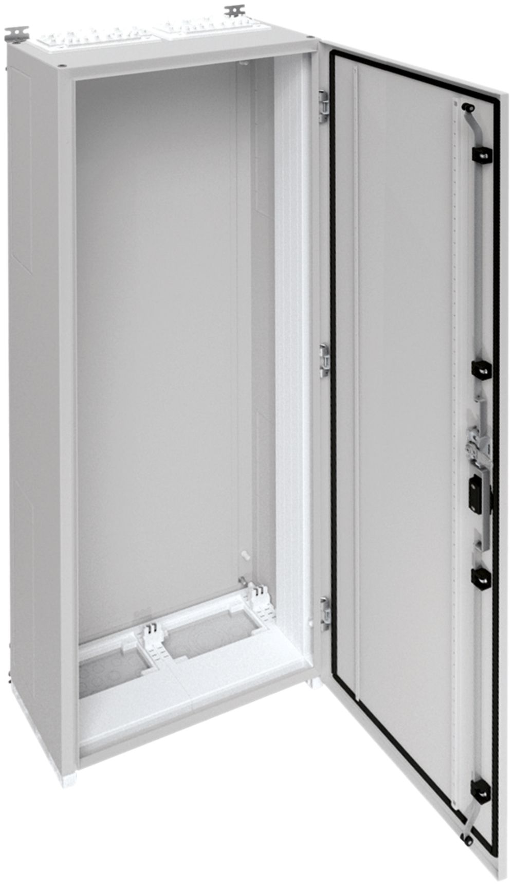 Armadio murale Hager univers con porta piena CP I IP55 1550×550×275mm RAL 7035