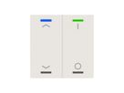 Poussoir KNX RGBW INC MDT BE-TAL60T211.C1 2t/4a temp.blanc mat "jalousie"-"I/O"