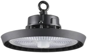 LED-Hallenleuchte Granit 90W 12700lm 865 85° IP65 0…10V schwarz