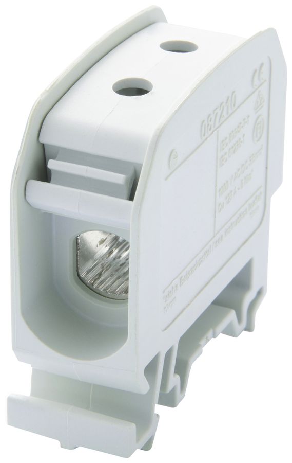 Bloc de distribution Bals RKA 35 1P 125A 1×entrée 1×sortie 1…16mm² gris