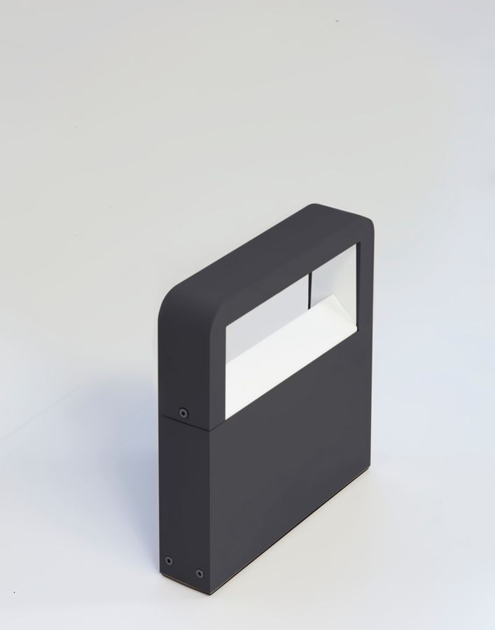 Borne METOO 10W 444lm 2700K IP65 200mm graphite