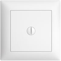 Blindabdeckung EDIZIOdue weiss 88×88mm