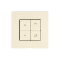 Bedienaufsatz zu Storenschalter EDIZIO.liv Wiser SNAPFIX® 1K Szene WLAN 4T cr