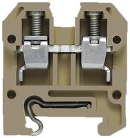 Durchgangs-Reihenklemme WM AKZ 4 WEMID Schraubanschluss 4mm² TS15 be