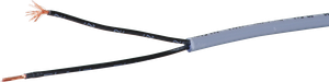 Câble de commande LiYY 2×1mm² numéroté gris