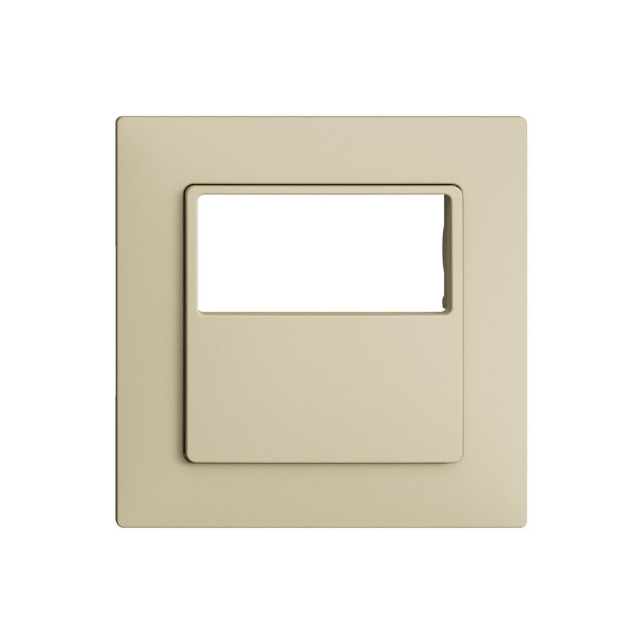 Set frontale EDIZIOdue F p.rilevatore d.movimento pirios 180 R eco plus, vanille