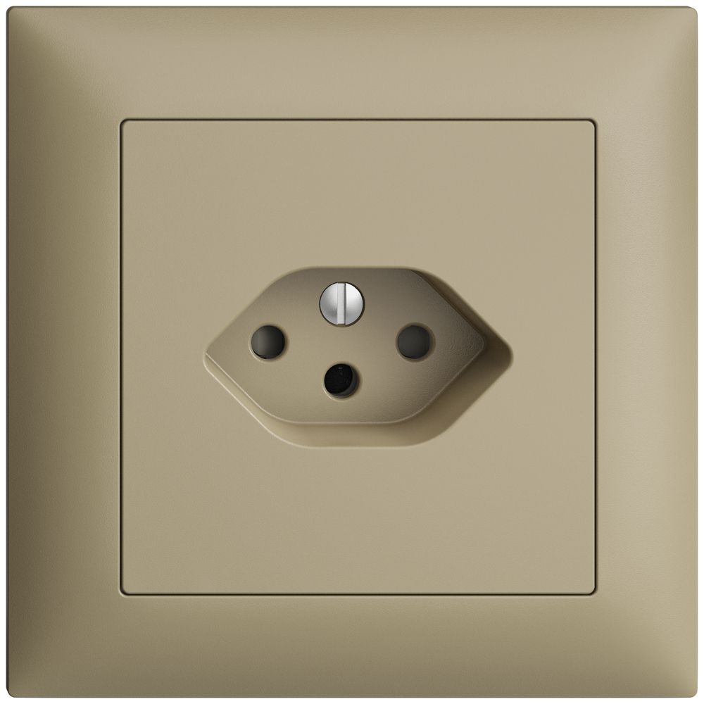 UP-Steckdose EDIZIOdue T13 sand