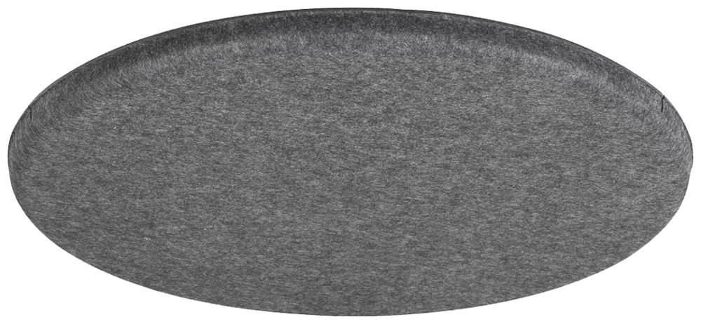 Abdeckplatte SLV ONE Ø755×38mm Filz grau Akustik