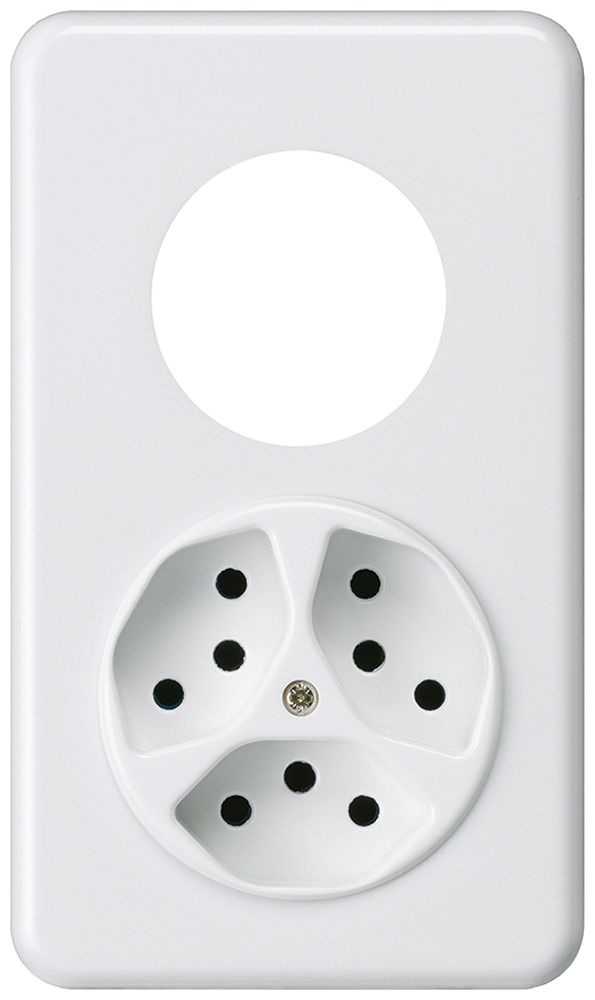 UP-Kombination basico 2×1 leer +3×Typ 13 weiss