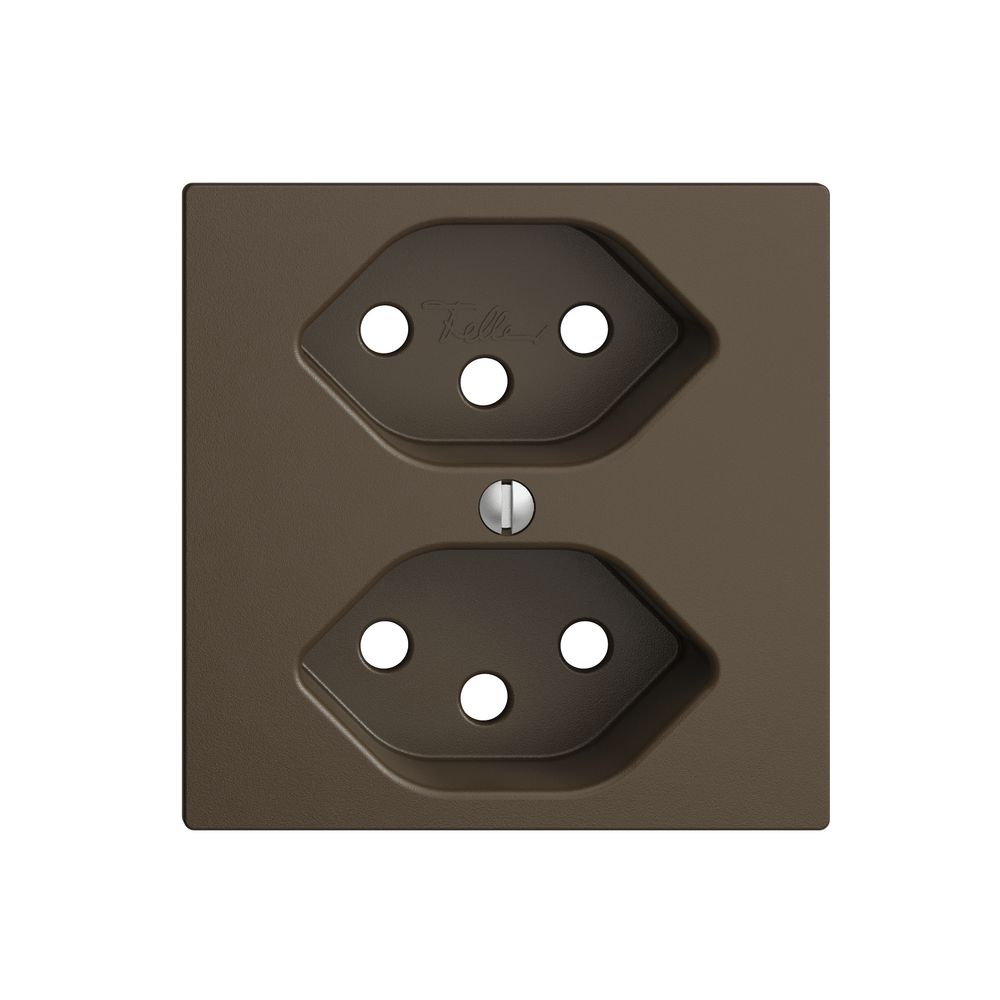 Frontplatte EDIZIOdue 2×T13 coffee