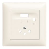 Kit frontale EDIZIOdue bianco 88×88mm T12 FI