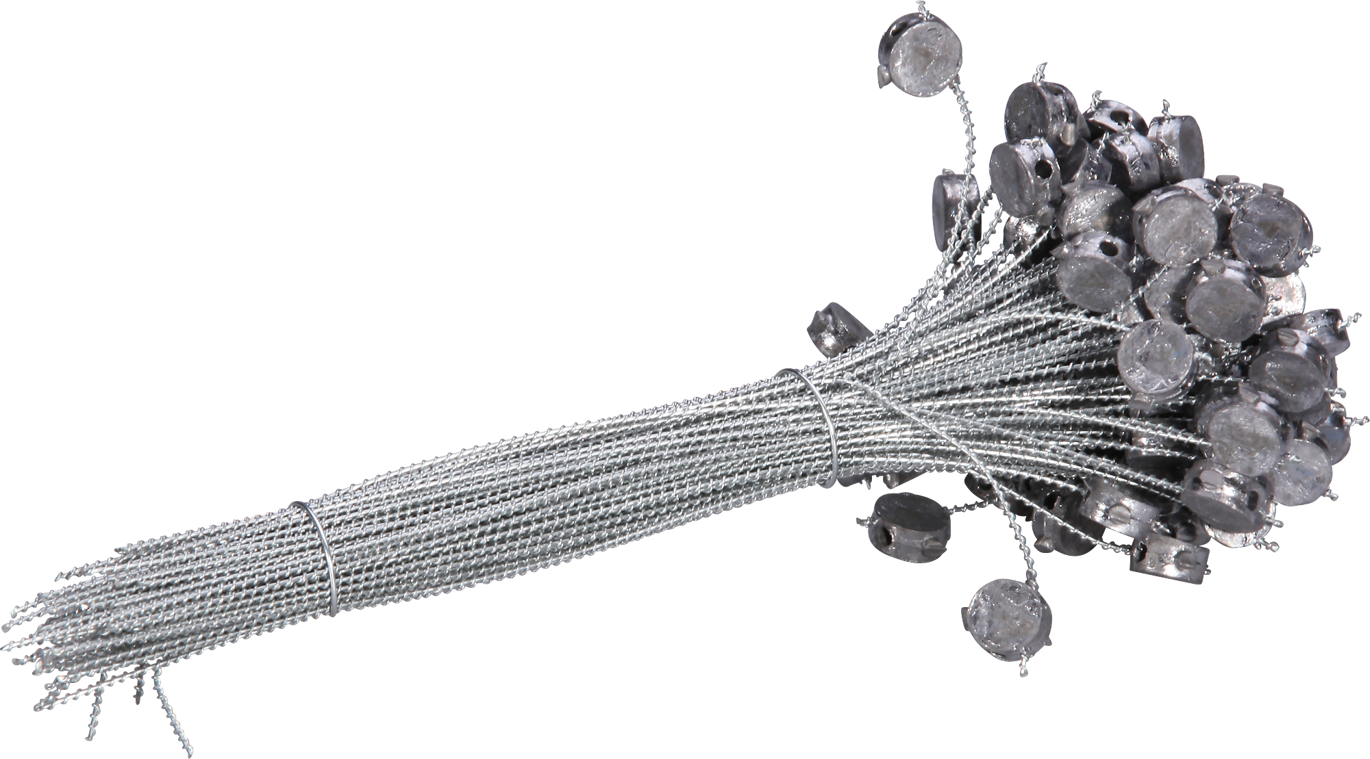 Plomb express Ø8×4mm fil L=120mm zingué