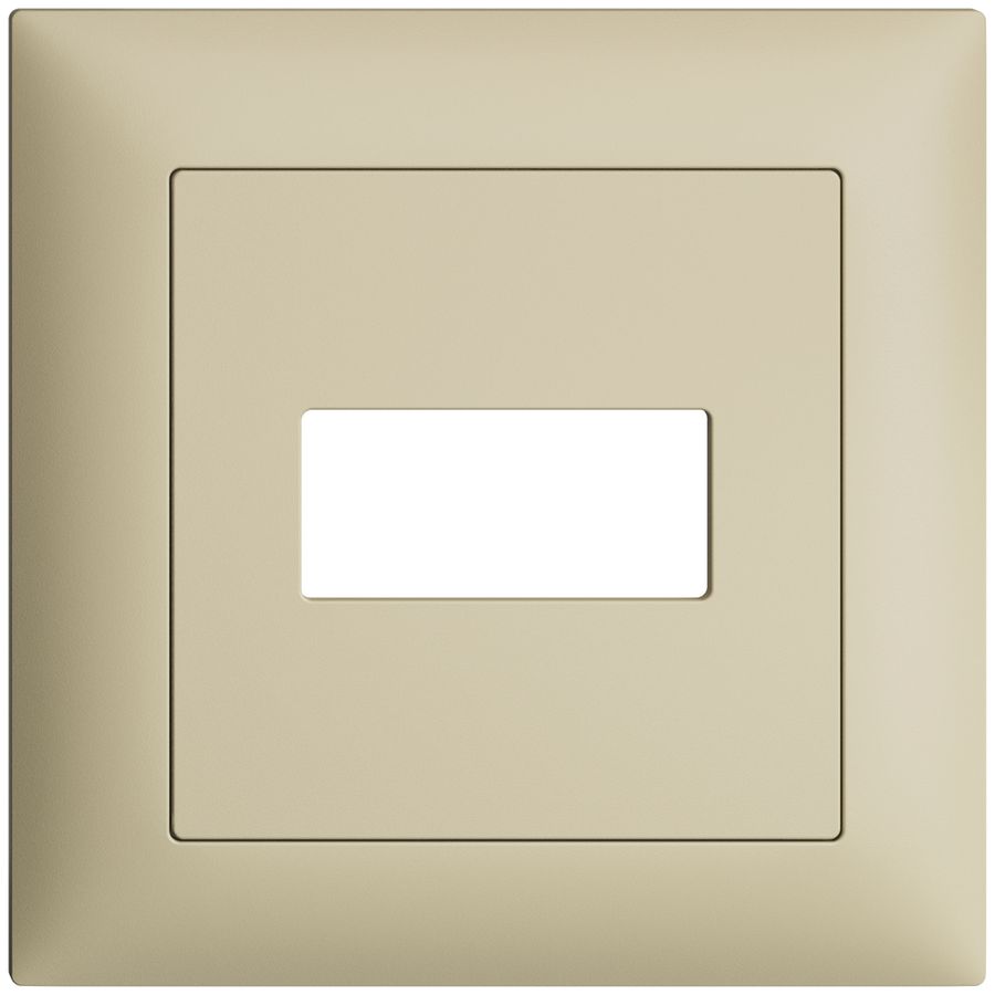 Frontset EDIZIOdue FMI für Bewegungsmelder pirios 180 R eco, vanille