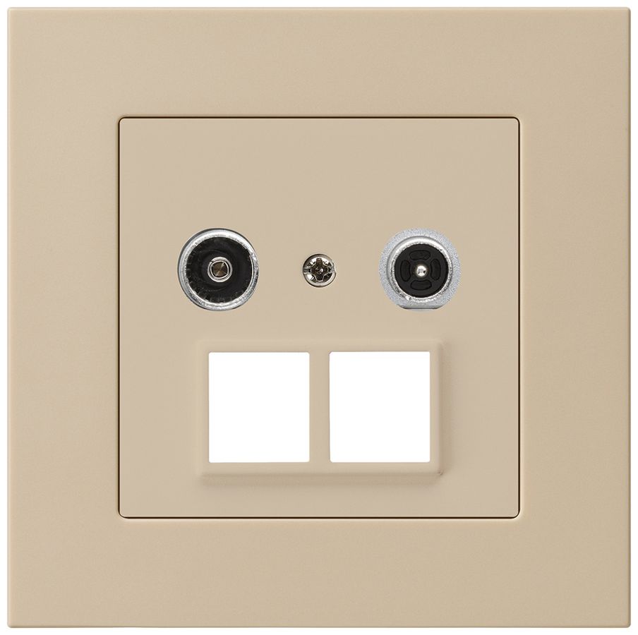 UP-Multimediadose kallysto.pro R/TV 11dB 2GHz beige