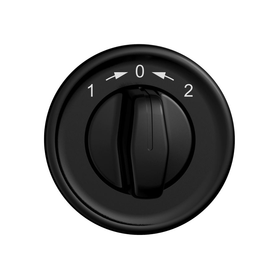 Montageset STANDARDdue SNAPFIX® f.Schwenktaster m.Griff 1 → 0 ← 2 sz