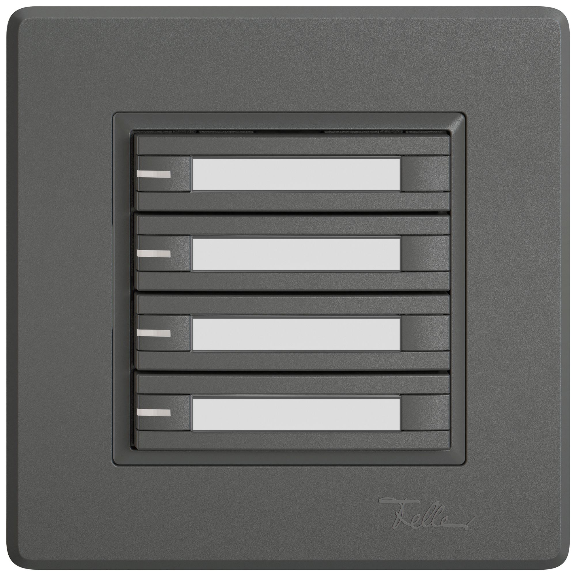 UP-Universaltaster EDIZIO.liv UNI SNAPFIX® m.LED RGB 4× 2-Tbed.Pap.dgu