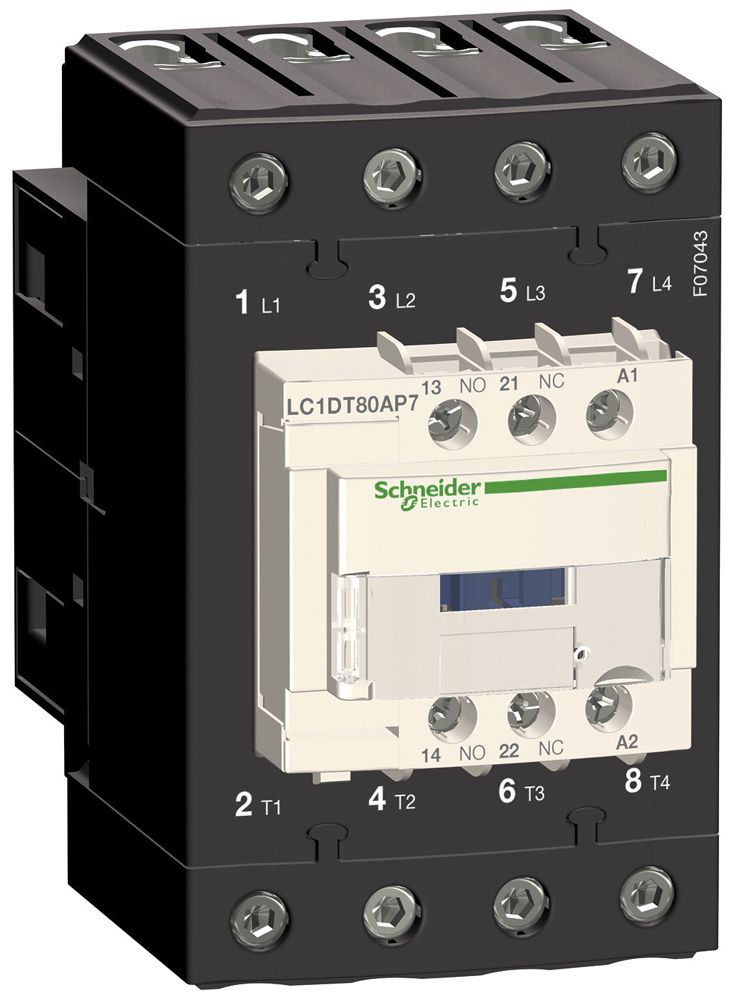 REG-Schütz Schneider Electric 110VAC 80A LC1DT80AF7