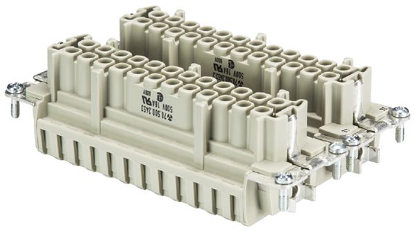 Insert p.douille Wieland Electric revos BAS BUF 48 2,5 50 48 16A 500V 0.5…2.5mm²