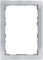 Abdeckrahmen EDIZIOdue prestige für KNX-Panel 7" chromstahl poliert