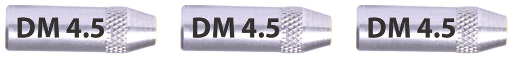 Set di bussole terminali Runpotec RunpoSticks esterno RTG 6mm Ø4.5mm gi