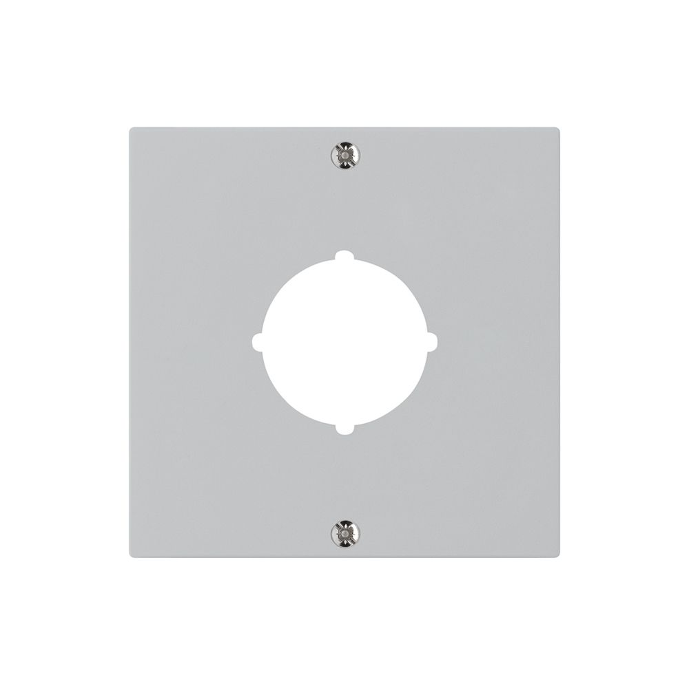 Frontplatte kallysto zu NOT-AUS hellgrau