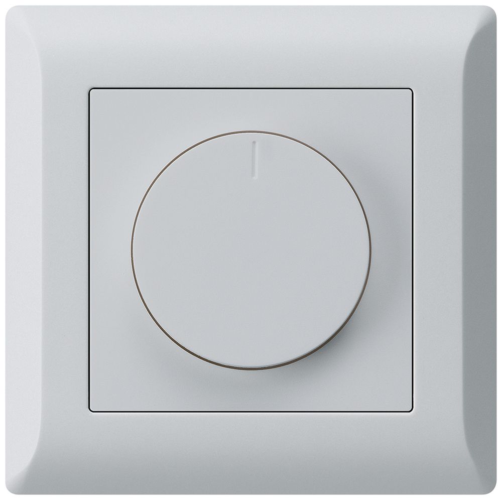 UP-Drehdimmer Universal Hager kallysto.line 20…400W/VA hellgrau