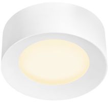 Plafoniera LED SLV FERA 25 DALI 19.5W 1650lm 3000/4000K Ø200×75mm bianco