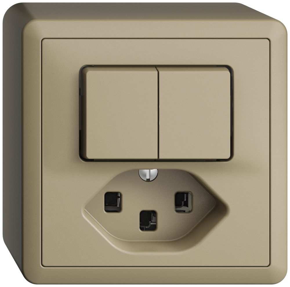 AP-Kombination A-R+3/1L+T23 16A EDIZIOdue sand