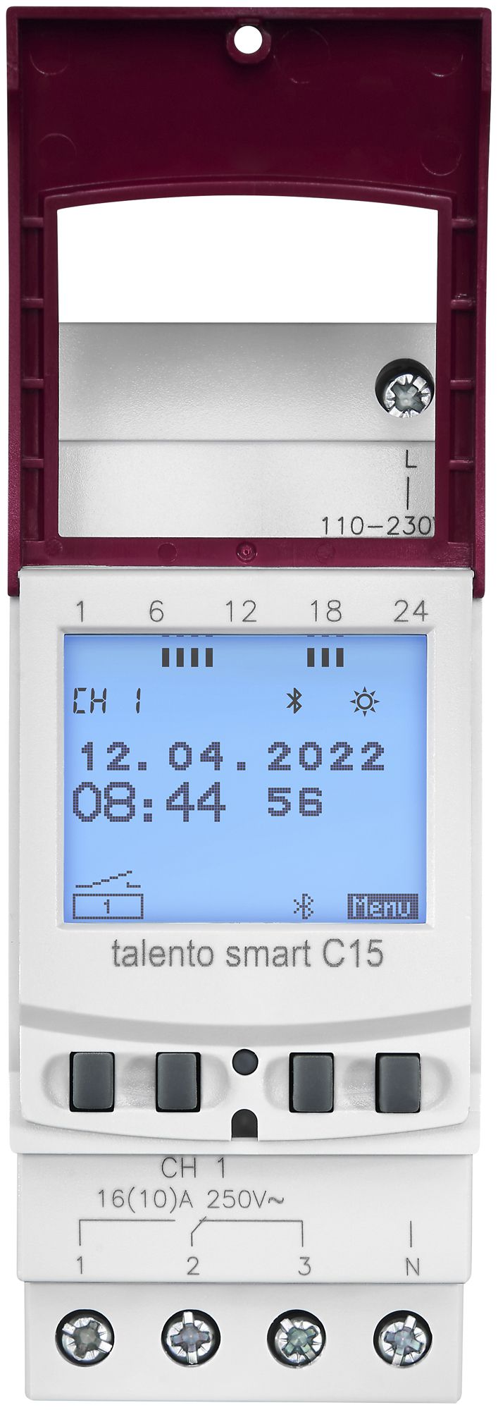 Timer digitale AMD talento smart C15, 1 canale 110/230VAC