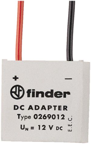 Adattatore Finder per comandare un teleruttore 24VAC serie 26 con 24VDC